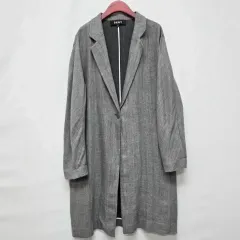 DKNY ドナカラン リネン ブレンド ワンボタン コートのサムネイル