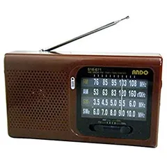 アンドーインターナショナル 短波も聞けるホームラジオ S16-671のサムネイル