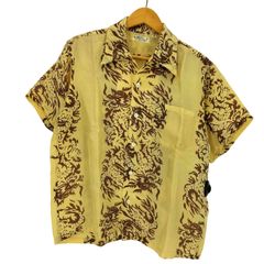 JACQUARD HAWAIIAN SHIRT チャイナシャツ - メルカリ