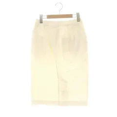 ステラシフォン STELLA CIFFON デニムスカート タイト ミモレ ロング 36 白 ホワイト /AT ■OSのサムネイル