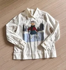 8歳 9歳 140 マルニ キッズ 長袖 ブラウス Tシャツ シャツのサムネイル