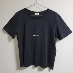 サンローランパリ XL センターロゴ Tシャツ ブラックのサムネイル
