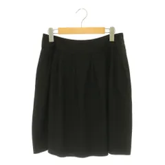 フォクシーニューヨーク FOXEY NEW YORK 31667 ダブルタックフレアスカート ミニ ストレッチ 40 ブラック /MY ■OS ■SHのサムネイル