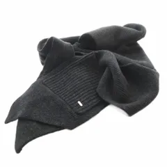 マウジー MOUSSY HOODED POCKET スカーフ ストール グレーのサムネイル