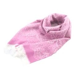 トッカ TOCCA 24AW JAQUARD LACE STOLE ストール マフラー ピンクのサムネイル