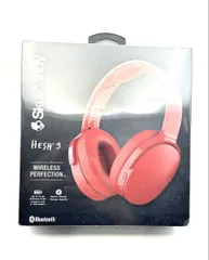 未使用 Skullcandy Hesh 3 Wireless ワイヤレス ヘッドホン ヘッドフォン Bluetooth S6HTW スカルキャンディ レッドのサムネイル