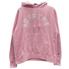 Supreme Champion パーカー ピンク Mサイズ | Mercari