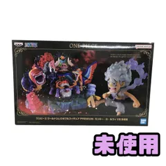 ★未使用★ フィギュア BANDAI バンダイ ワンピース ワールドコレクタブルフィギュア PREMIUM-モンキーDルフィVS五老星 BZN199926相