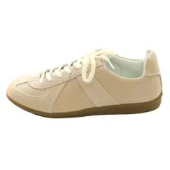 グリーンレーベルリラクシング ユナイテッドアローズ green label relaxing ジャーマントレーナー GERMAN TRAINER スニーカー スエード 39 ピンク /SS ■OSのサムネイル