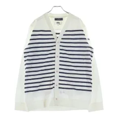 COMME des GARCONS (コムデギャルソン) 20SS ×Saint James ×セントジェームス ボーダーコットン長袖カーディガン WE-T901のサムネイル