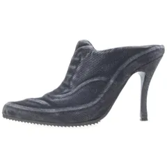 DIESEL (ディーゼル) ポインテッドトゥ ウォッシュデニム ピンヒール ブラック レディースのサムネイル