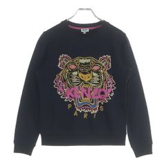 KENZO (켄조) Tiger Sweatshirt 타이거 자수 크루넥스웨트트레이너 블랙 레이디스 F662SW7054XJ