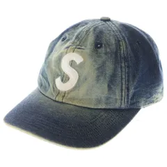 SUPREME (シュプリーム) 25SS Cordura Denim S Logo 6-Panel コーデュラ デニム Sロゴ 6パネル ベースボールキャップ インディゴ