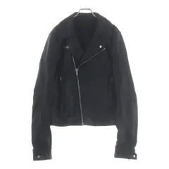 Rick Owens (リックオウエンス) 23SS DRACUBIKER レザージャケット ダブル ライダースジャケット ブラック RU01C4767-LNVのサムネイル