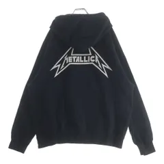 FEAR OF GOD (フィアオブゴッド) COLLECTION TWO 16-17 METALLICA HOODIE メタリカ バックプリント プルオーバースウェットパーカー フーディー ブラックのサムネイル