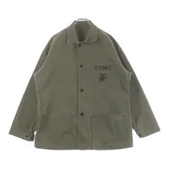 VINTAGE ヴィンテージ 40S VINTAGE USMC P-41 HBT JACKET ヴィンテージ ユーエスエムシー 復刻 米海兵隊 ステンシル ヘリンボーン ユーティリティジャケット カーキ VINTAGE (ヴィンテージ) 40S VINTAGE USMC P-41 HBT JACKET