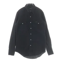 Wrangler (ラングラー) 80S VINTAGE 70127BK ヴィンテージ USA製 先染め 長袖デニムウェスタンシャツ ブラックのサムネイル