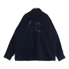 WTAPS (ダブルタップス) 26SS JMOD / LS / NYCO. WEATHER. CORDURA バックプリントファティーグジャケット ネイビー 261WVDT-SHM02のサムネイル