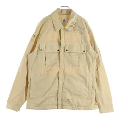Palace Skateboards (パレススケートボーズ) 23AW ×C.P. COMPANY Washed Cotton Shirt Jacket シーピーカンパニー ウォッシュド コットン 長袖シャツ ベージュ 14SMOS003Aのサムネイル