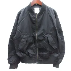 ビーミングバイビームス B:MING LIFE STORE by BEAMS ジャケット ジャンパー ブルゾン 総裏地 ナイロン S 黒 ブラック /AUのサムネイル