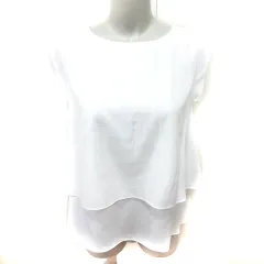 チェスティ Chesty シャツ ブラウス ノースリーブ 1 白 ホワイト /RTのサムネイル