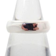 新品仕上げ済】ティファニー K18YG ナイフエッジ リング 9号 6276