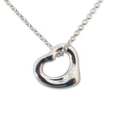 TIFFANY&Co. 希少 極美品 ダイヤモンド オープンハート Ag925 - メルカリ