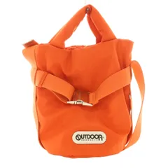 アウトドアプロダクツ OUTDOOR PRODUCTS 2WAY ベルトトートバックS ハンド ショルダー ワンカラー ロゴ オレンジ /BBのサムネイル