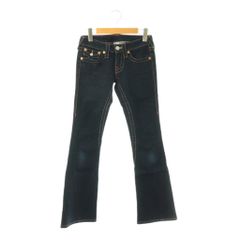 美品 トゥルーレリジョン TRUE RELIGION JOEY 濃紺フレアパンツ - メルカリ