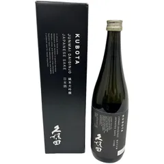 日本酒 久保田 純米大吟醸 720ml 15度 朝日酒造 化粧箱 【新品未開栓品】 12605K410のサムネイル