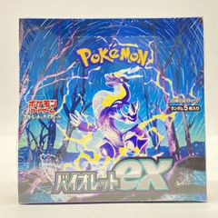 ポケカ バイオレットex 未開封 シュリンク小さな穴有り - メルカリ