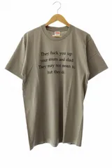 シュプリーム SUPREME 16AW They Fuck You Up Tee ゼイ ファック ユー アップ 半袖 Tシャツ M カーキ ブランド古着ベクトル 中古 ☆AA★ 260524のサムネイル
