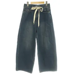 プラージュ Plage 25AW RIAM SUPER LOOSE スーパールーズデニムパンツ ジーンズ ジップフライ 34 青 ブルー 25030922617120 /BBのサムネイル