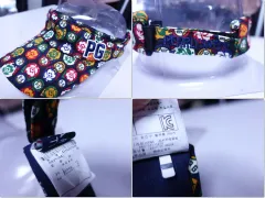 パーリーゲイツ/サンキャップ カラフル/ゴルフ帽子/12225のサムネイル