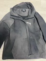 Stussy ナイロンジャケット グレー Lサイズ - メルカリ