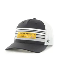 47 ブランド メンズ アクセサリー 帽子 47 Brand Mens Black White Washington Commanders Altitude MVP Trucker Snapbackのサムネイル
