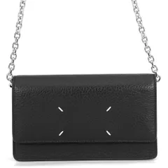メゾンマルジェラ チェーンウォレット ４ステッチ グレイニーレザー SA3UI0008 Maison Margiela 財布 黒のサムネイル
