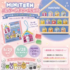 【新品未開封】バンダイ MINITEEN パッケージチャーム&グミ 12個入BOXのサムネイル