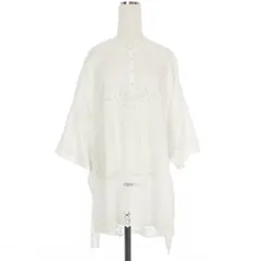 ディースクエアード DSQUARED2 22AW レース シャツワンピース ドレス 半袖 36 白 ホワイト S75NC1007 国内正規のサムネイル