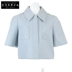LOEWE　ロエベ　【新品/国内正規/23AW】S540Y30L44 ボンデッドラムレザー クロップド シャツ　40のサムネイル