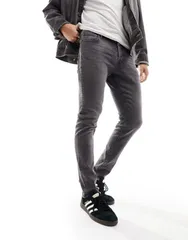 ジャック アンド ジョーンズ メンズ ボトムス デニムパンツ ジーンズ Jack Jones glenn slim jeans Black Denim ブラックのサムネイル