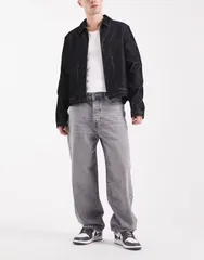 オンリーアンドサンズ メンズ ボトムス デニムパンツ ジーンズ ONLY SONS Fade loose fit jeans Medium gray denim グレーのサムネイル