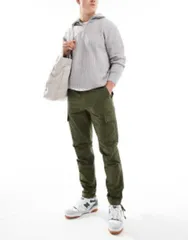 ジャック アンド ジョーンズ メンズ ボトムス カジュアルパンツ カーゴパンツ Jack Jones Intelligence cargo pant Olive night オリーブのサムネイル
