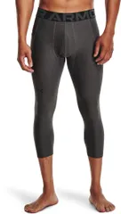アンダーアーマー メンズ ボトムス カジュアルパンツ レギンス Under Armour Mens HeatGearmour 34 Leggings Carbon HeatherBlack ブラックのサムネイル