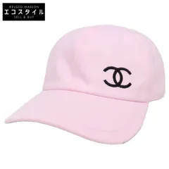 CHANEL　シャネル　【美品】ココマーク コットン/シルク クラシック ベースボールキャップのサムネイル