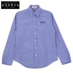 MIUMIU　ミュウミュウ　【美品/国内正規/23年製】MK1842 チェック 長袖シャツ　36のサムネイル