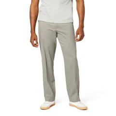 ドッカーズ メンズ ボトムス カジュアルパンツ Mens Dockers Comfort Stretch RelaxedFit Pants Porcelain Khaki カーキのサムネイル