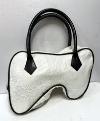 CHRISTIAN ASTUGUEVIEILLE pour COMME des GARCONS｜クリスチャン アストゥグヴィエイユプールコムデギャルソン  PVCレースハンドバッグ トート 鞄のサムネイル