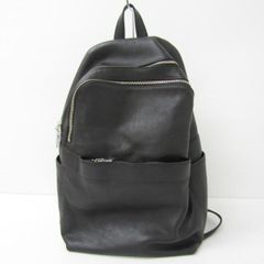 B3787BALLY バリー リュック レザー ブラック バックパック00001 