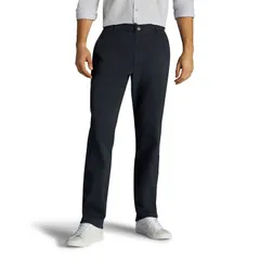 リー メンズ ボトムス カジュアルパンツ リラックスフィット Mens Leextreme Motion Relaxed Fit Flat Front Pants Navy ネイビーのサムネイル